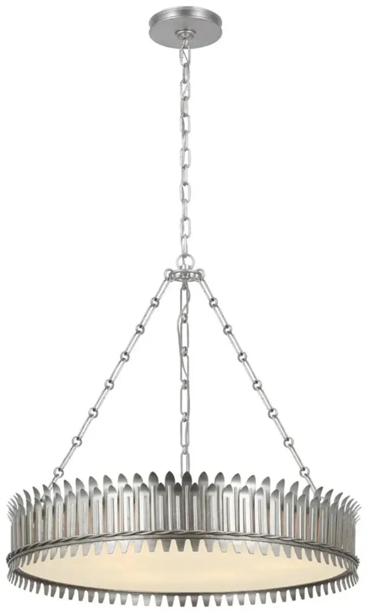 Visual Comfort - Leslie Chandelier - Silver