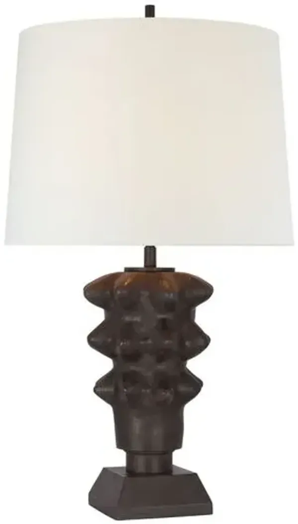 Visual Comfort - Luxor Medium Table Lamp - Brown