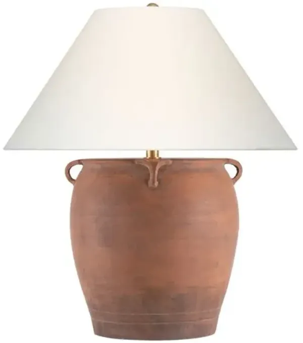 Visual Comfort - Fasano 28" Table Lamp - Red