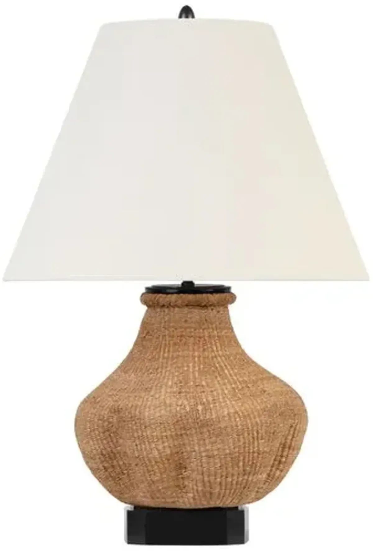 Visual Comfort - Tahiti 25" Seagrass Table Lamp - Brown