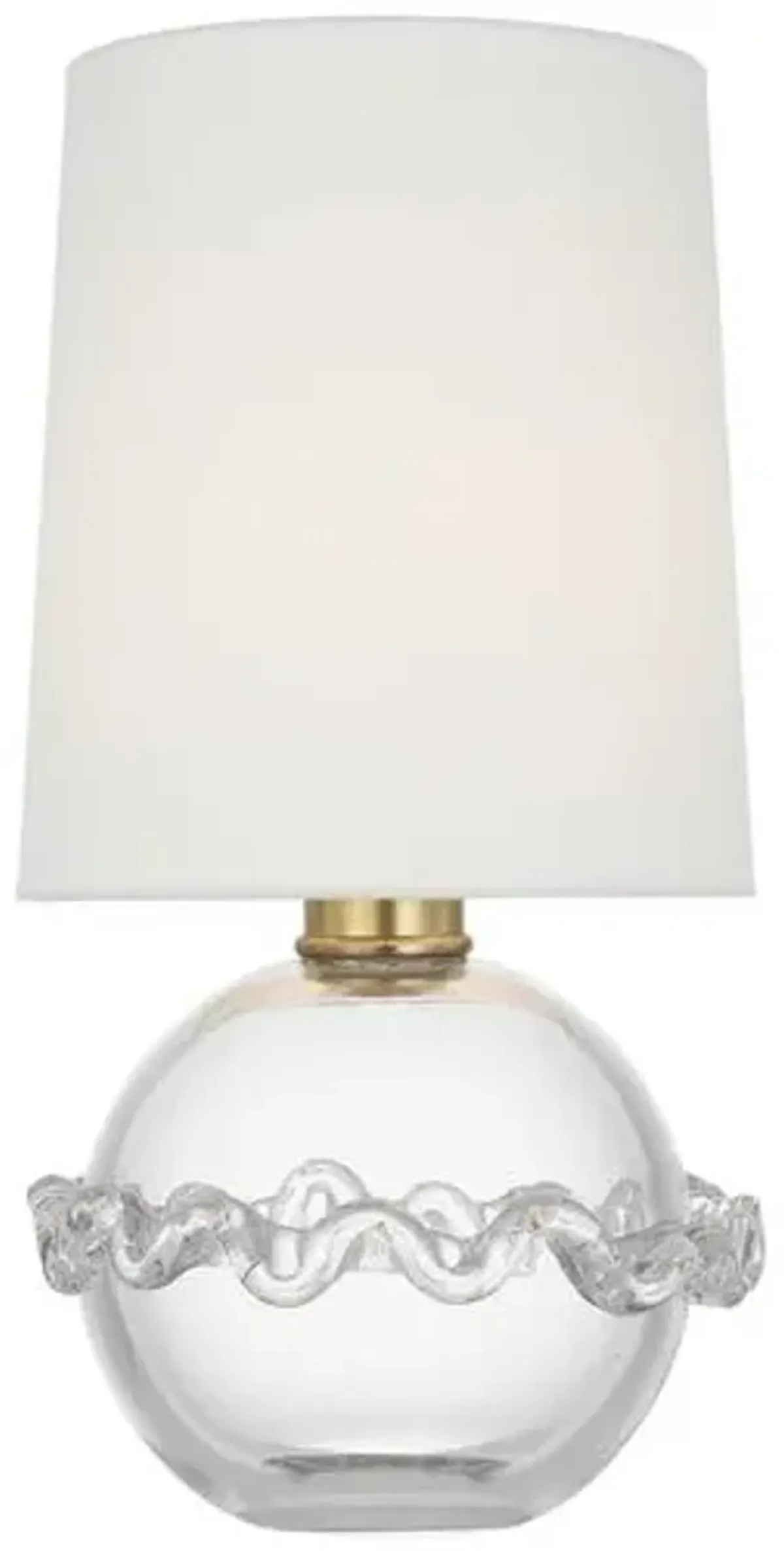 Visual Comfort - Breslin 16" Cordless Accent Lamp - Clear Glass