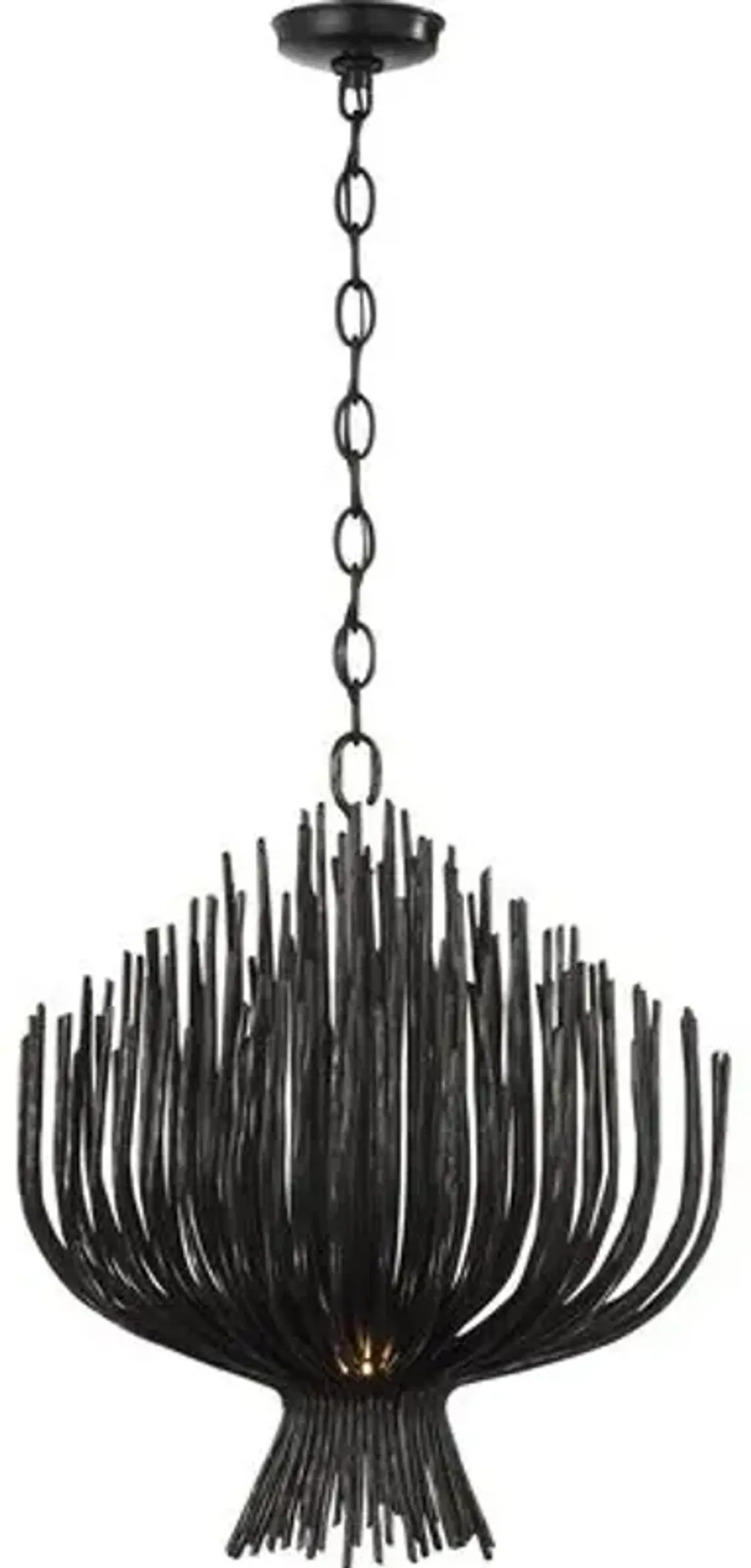 Visual Comfort - Astra Sculpted Chandelier - Black