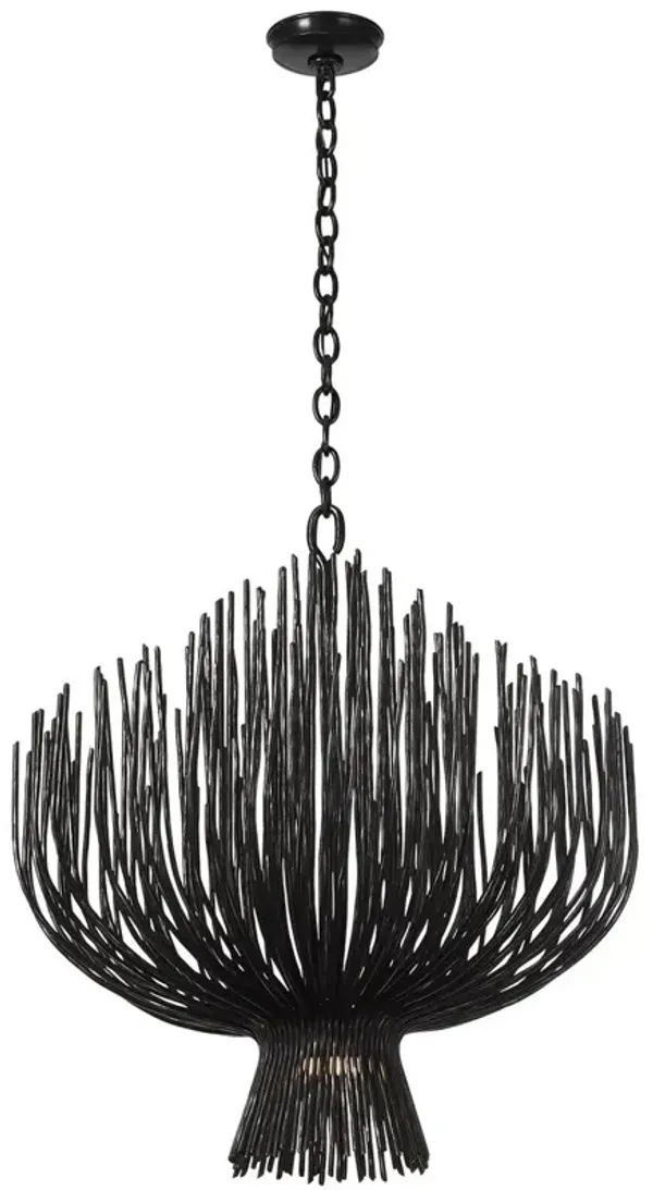 Visual Comfort - Astra Sculpted Chandelier - Black