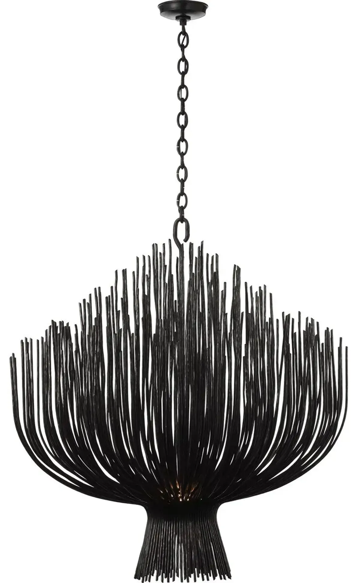 Visual Comfort - Astra Sculpted Chandelier - Black