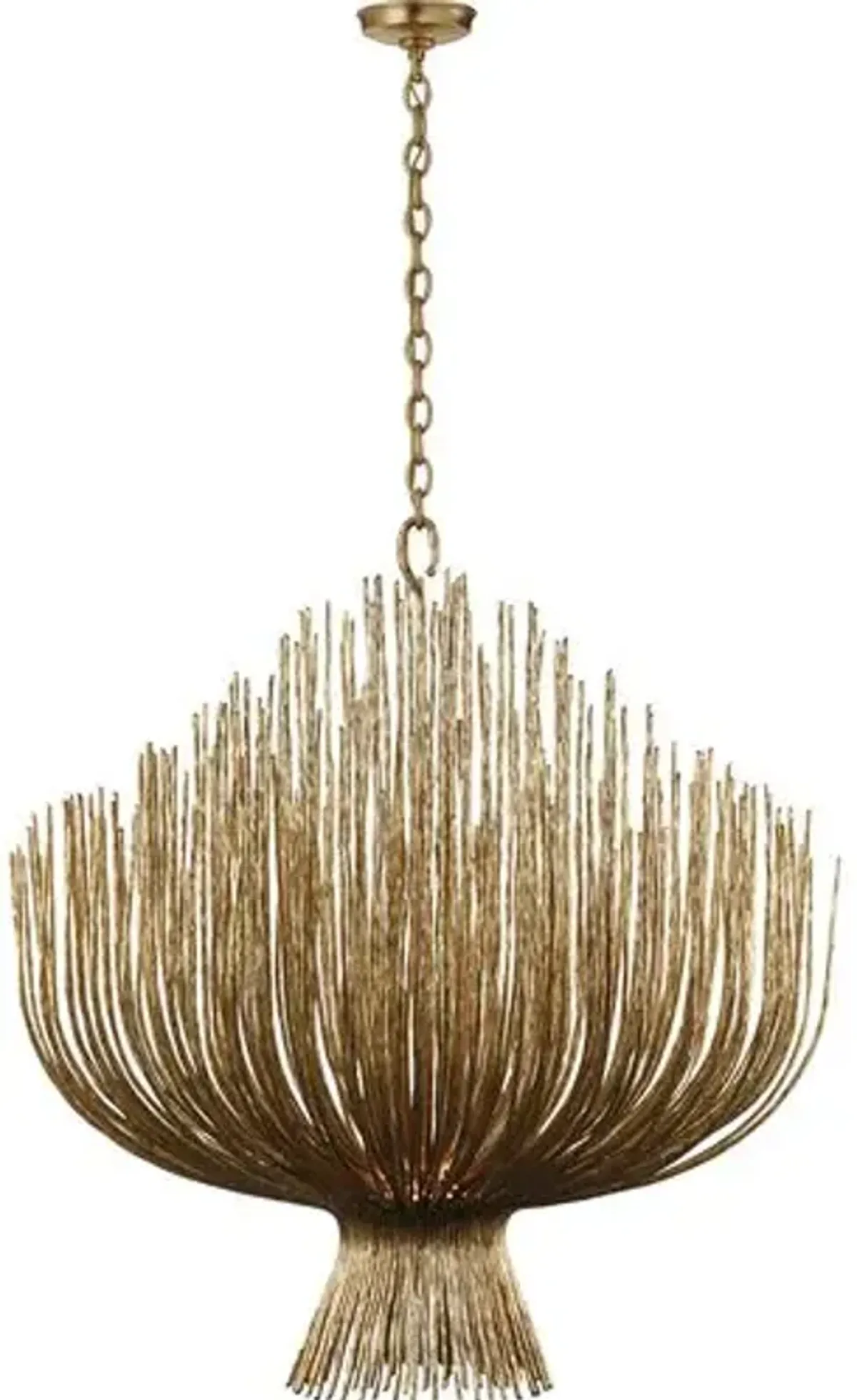 Visual Comfort - Astra Sculpted Chandelier - Gold