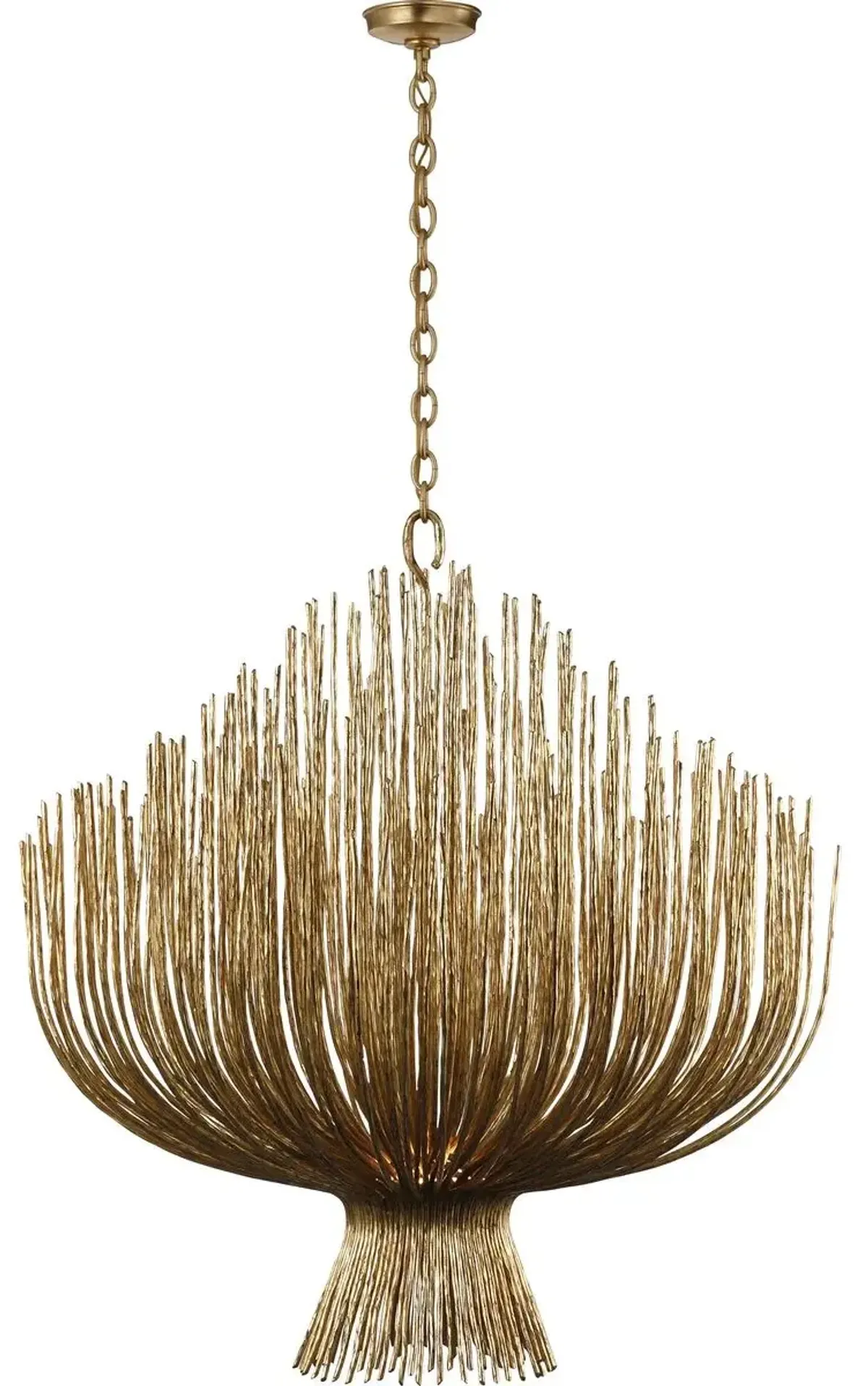 Visual Comfort - Astra Sculpted Chandelier - Gold