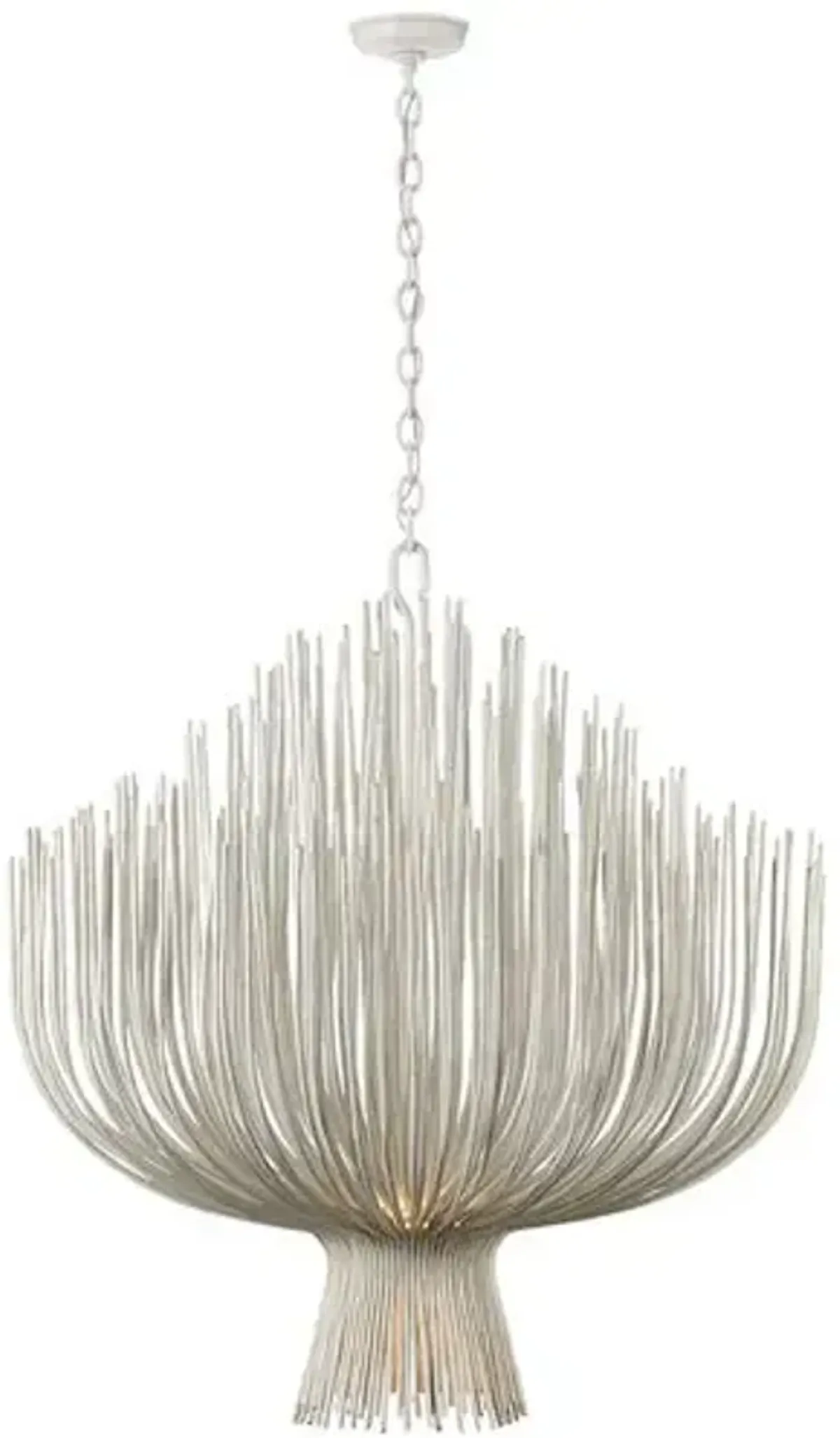 Visual Comfort - Astra Sculpted Chandelier - White