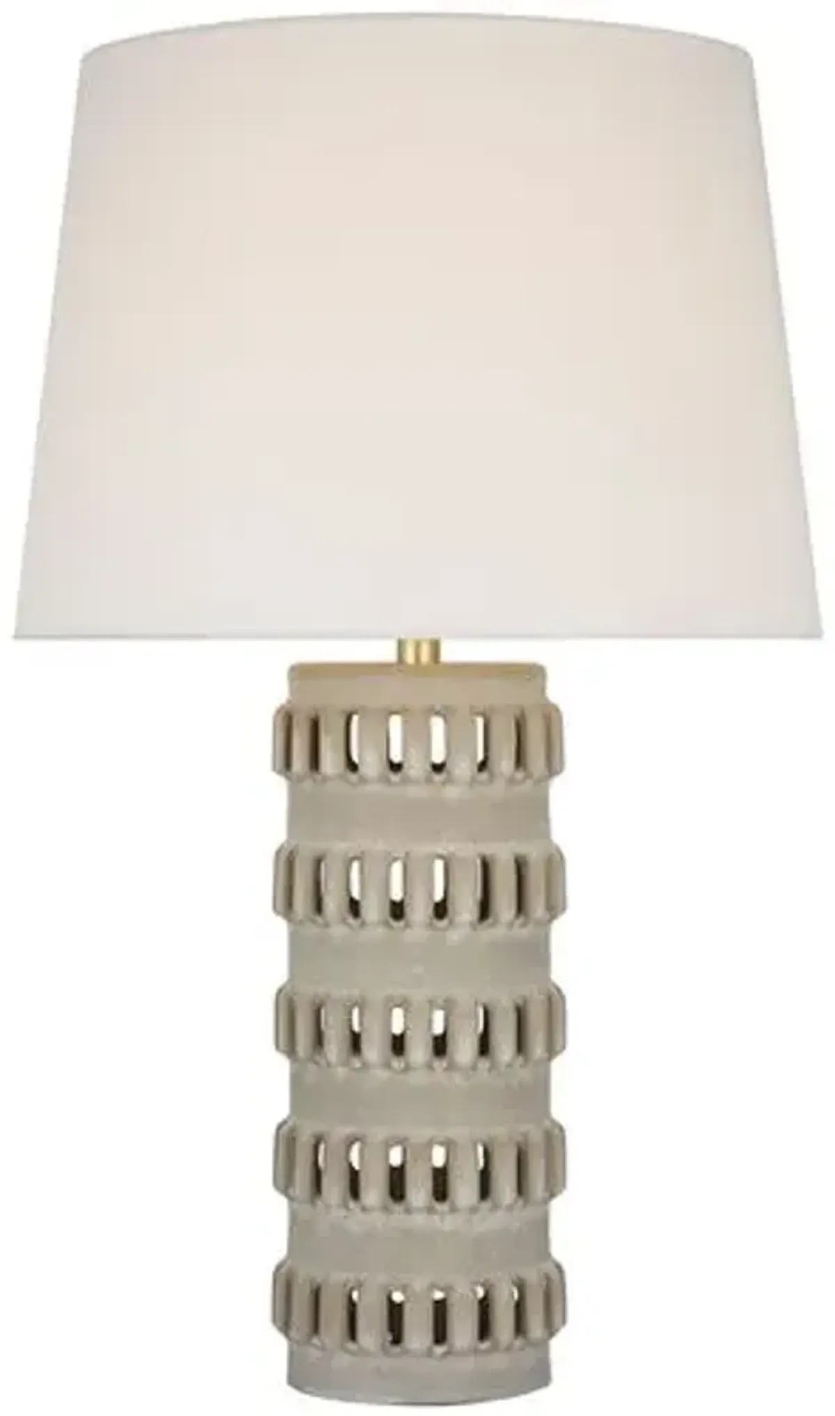 Visual Comfort - Mullin 31" Table Lamp - Gray