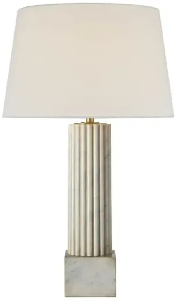 Visual Comfort - Reeve 29" Table Lamp - White