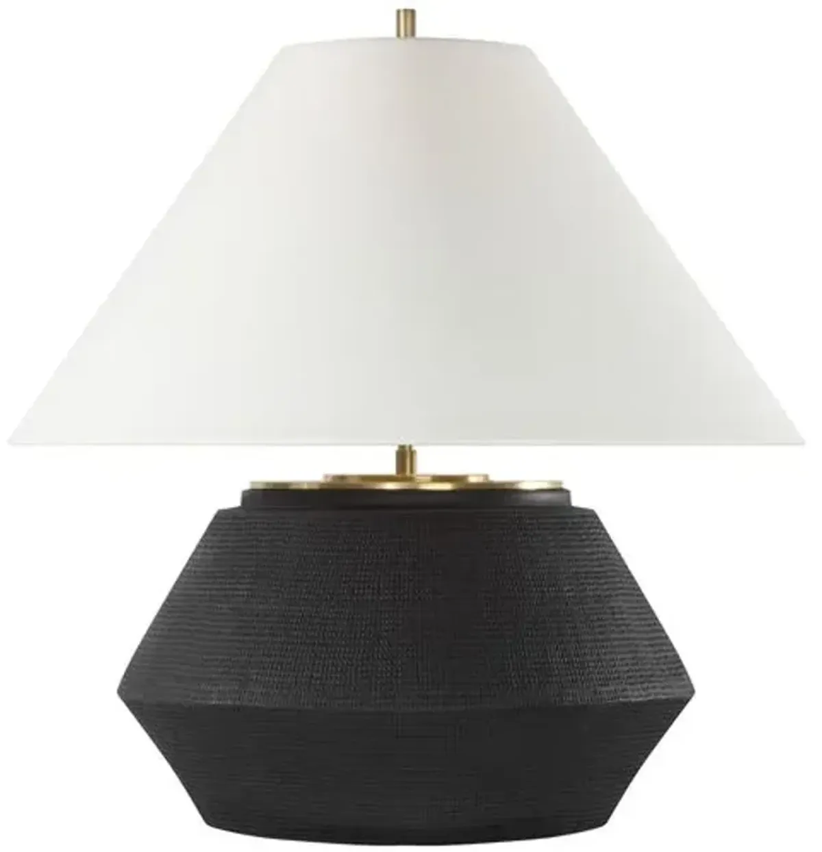 Visual Comfort - Aten 23" Table Lamp - Black