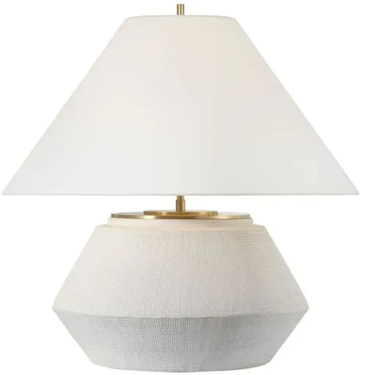 Visual Comfort - Aten 23" Table Lamp - White