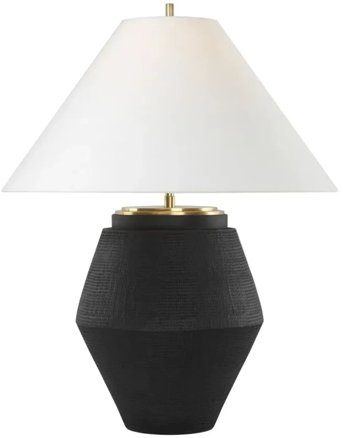 Visual Comfort - Aten 28" Table Lamp - Black