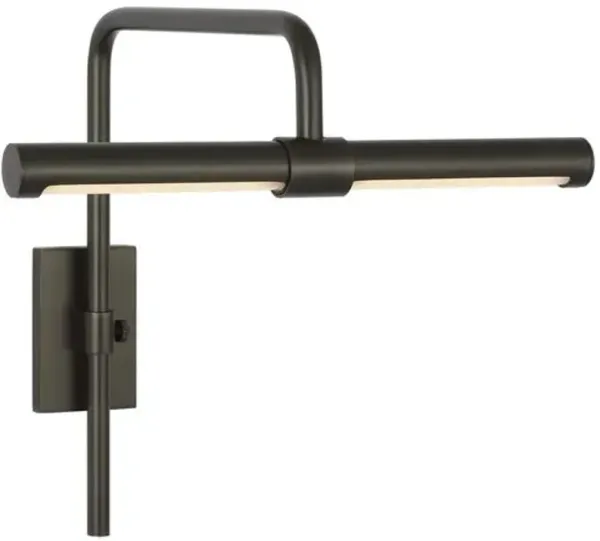 Visual Comfort - Kidd 9" Frame Mount Plug-In Picture Light - Black