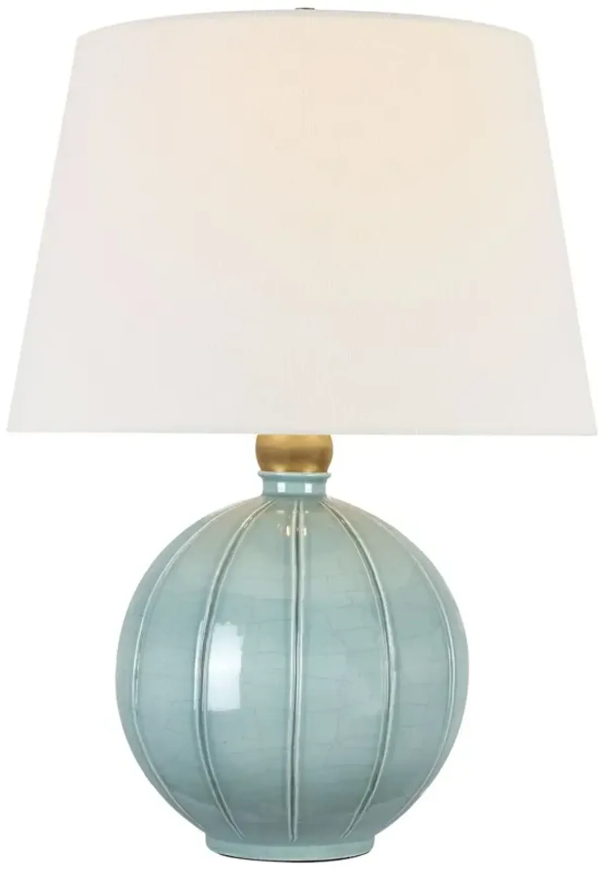 Visual Comfort - Ponteil 26" Table Lamp - Blue