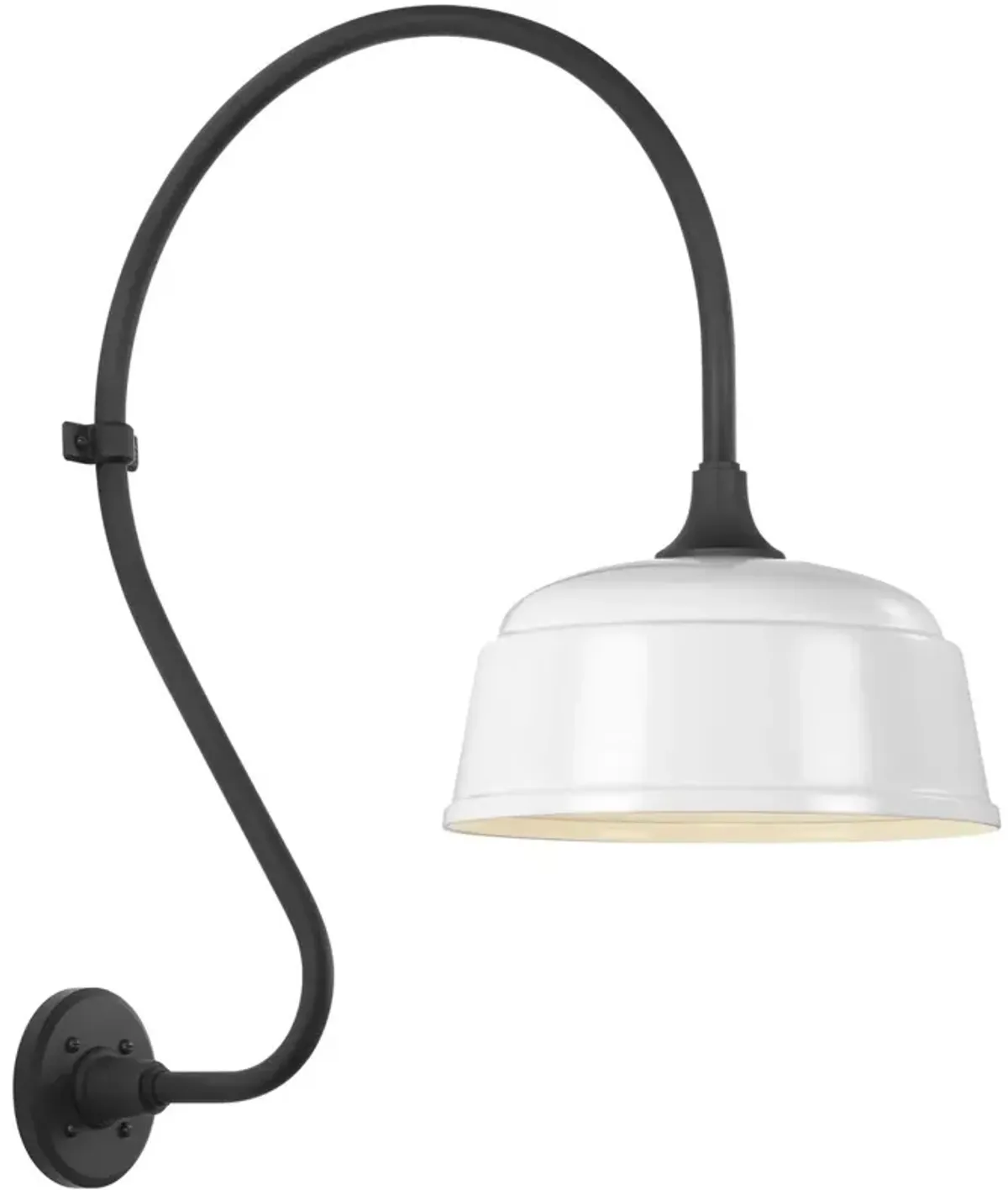 Academy 18" Outdoor Larrabee Barn Light, Rockhouse Shade