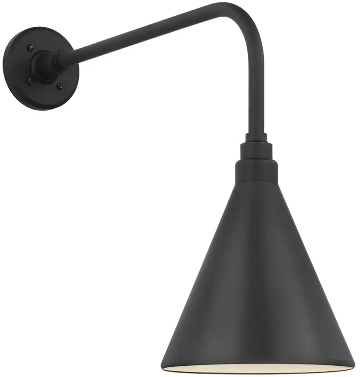 Academy 20" Outdoor Rex Barn Light, Conical Savannah Shade