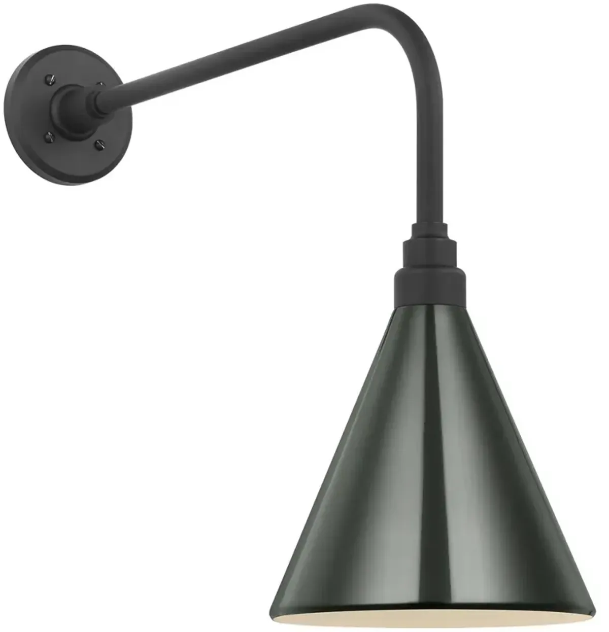 Academy 20" Outdoor Rex Barn Light, Conical Savannah Shade