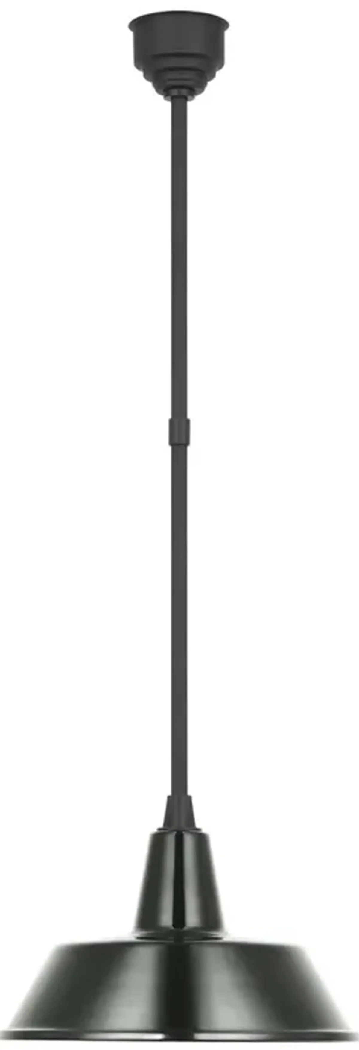 Visual Comfort - Academy 16" Outdoor Bowers Pendant - Green