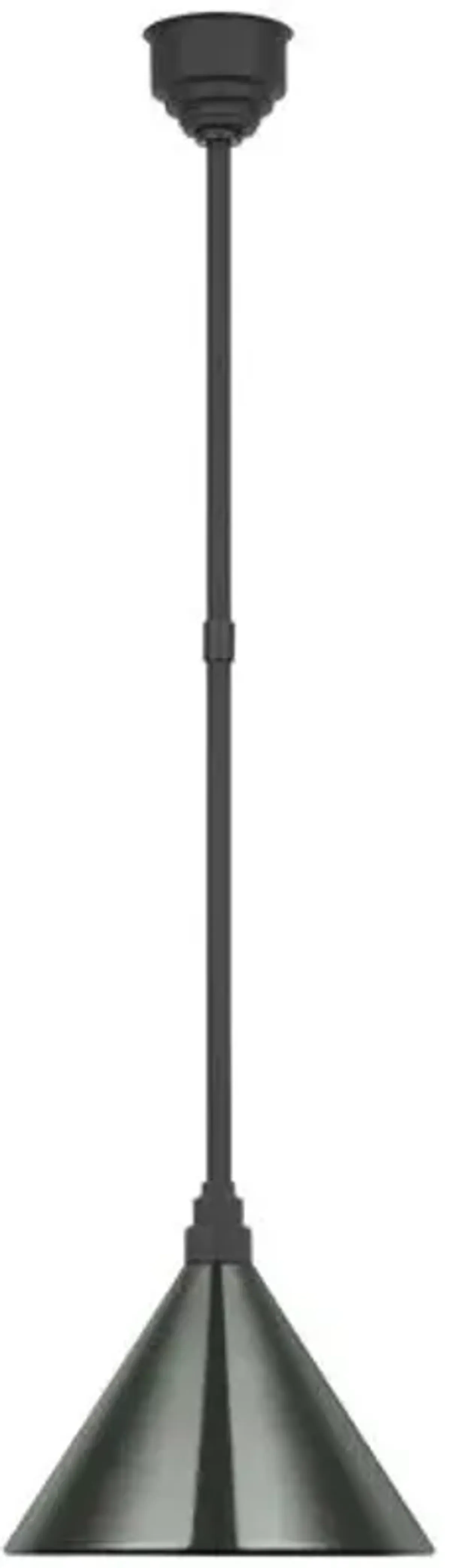 Visual Comfort - Academy 12.5" Outdoor Conical Savannah Pendant - Green