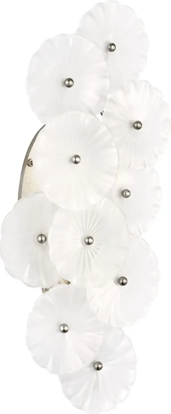 Visual Comfort - Gianna 21" Layered Sconce - Silver