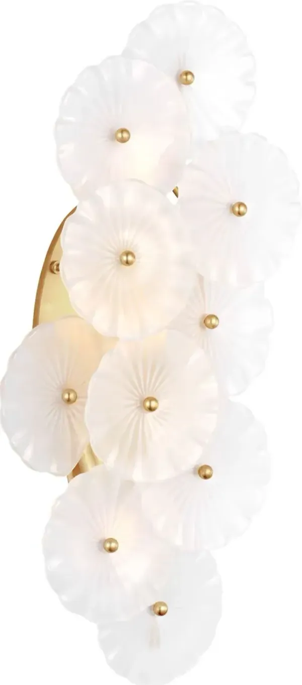 Visual Comfort - Gianna 21" Layered Sconce - Gold
