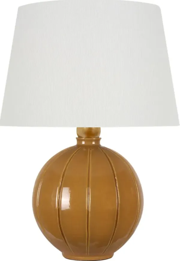 Visual Comfort - Ponteil 17" Table Lamp - Orange