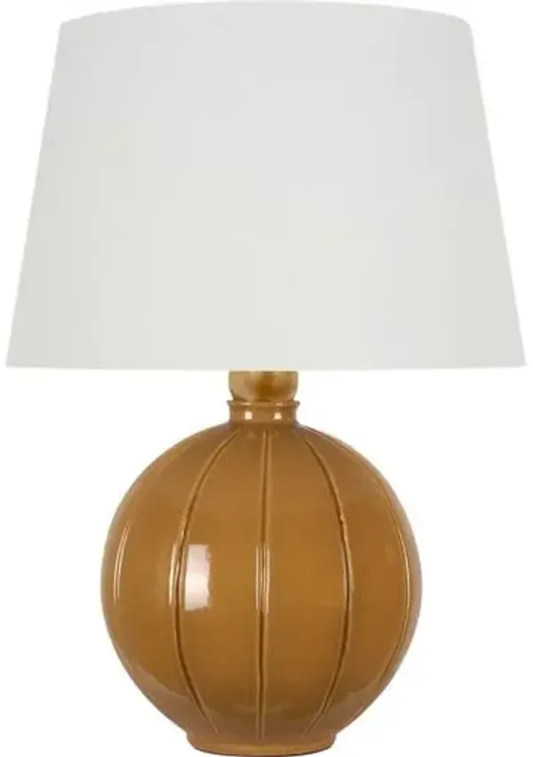 Visual Comfort - Ponteil 17" Table Lamp - Orange