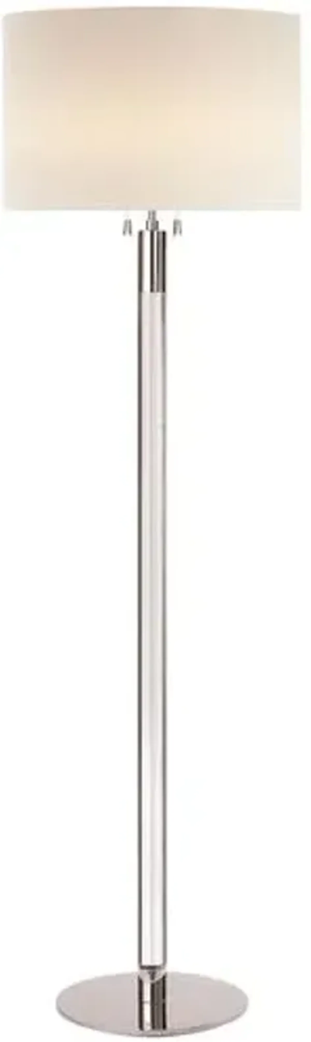 Visual Comfort - Riga Floor Lamp - Clear Glass