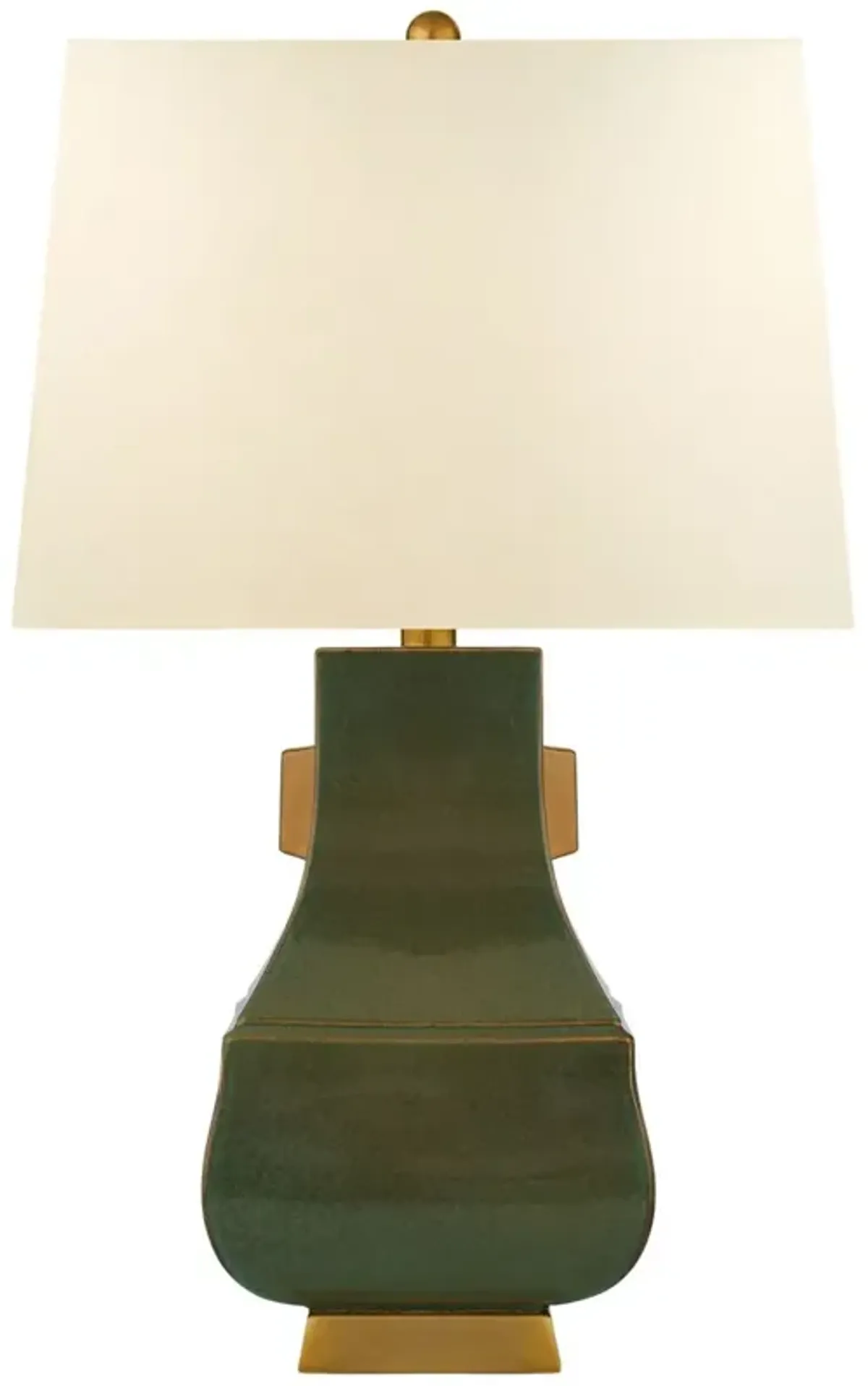 Visual Comfort - Kang Jug Large Table Lamp - Green