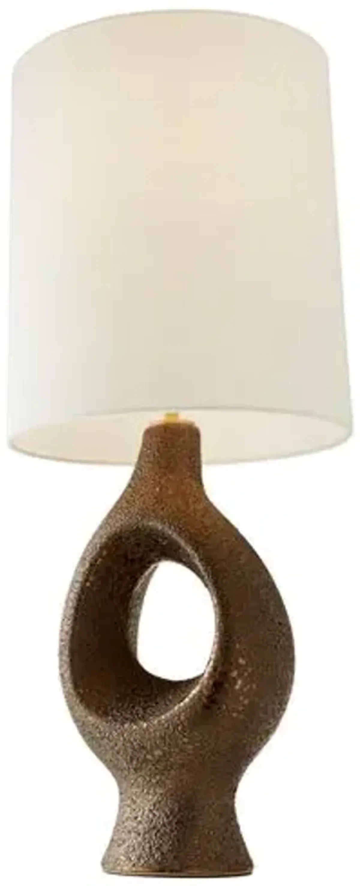 Visual Comfort - Capra Medium Table Lamp - Chalk Burnt Gold