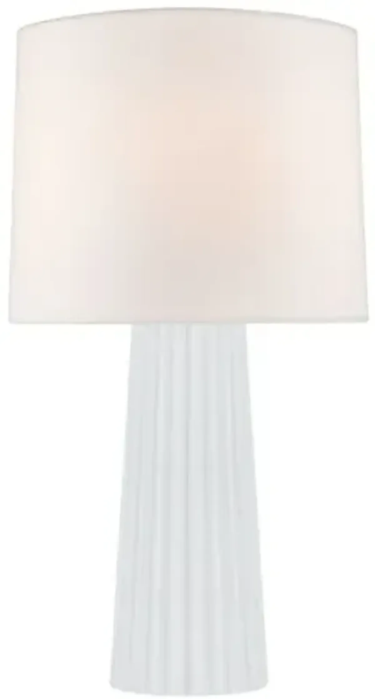 Visual Comfort - Danube Medium Table Lamp - White Glass