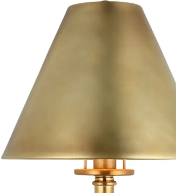 Ralph Lauren Home - Visual Comfort - Dalfern Waxed Bamboo Petite Reading Floor Lamp
