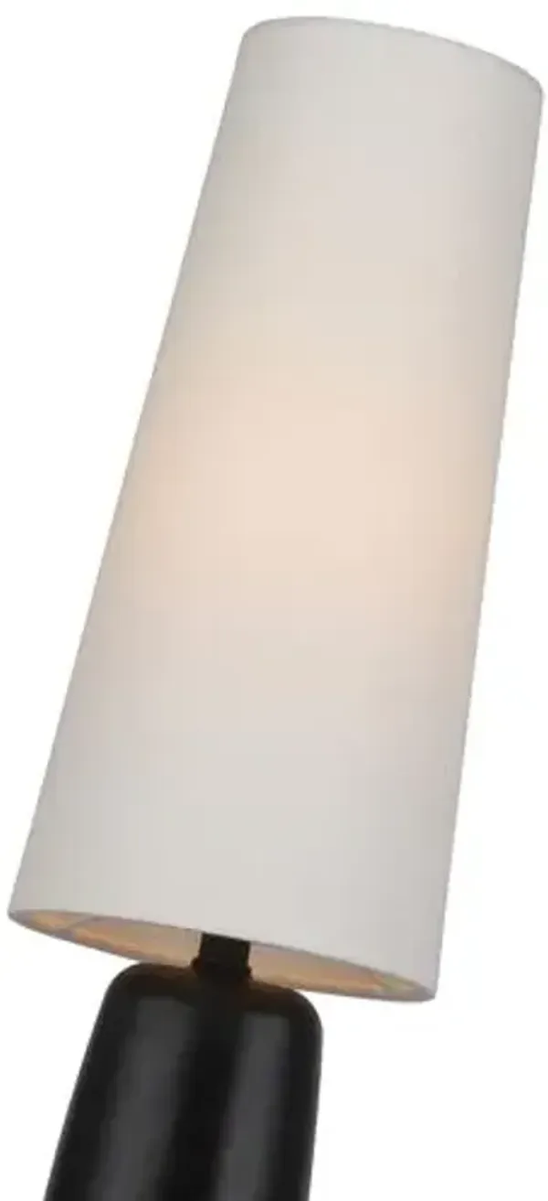 Visual Comfort - Jinny Medium Table Lamp - Aged Iron - Black