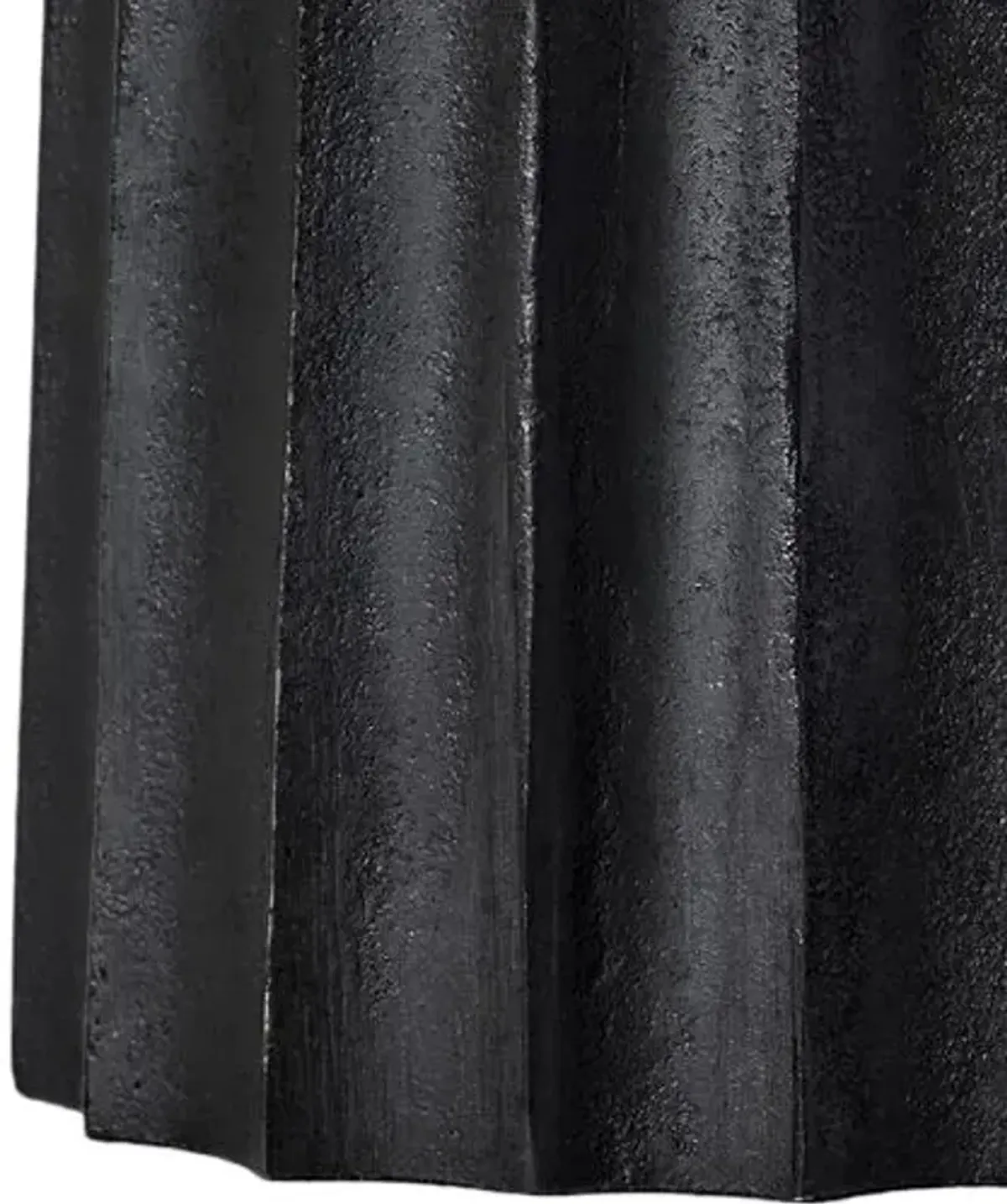 Visual Comfort - Fluted Spire Large Table Lamp - Black