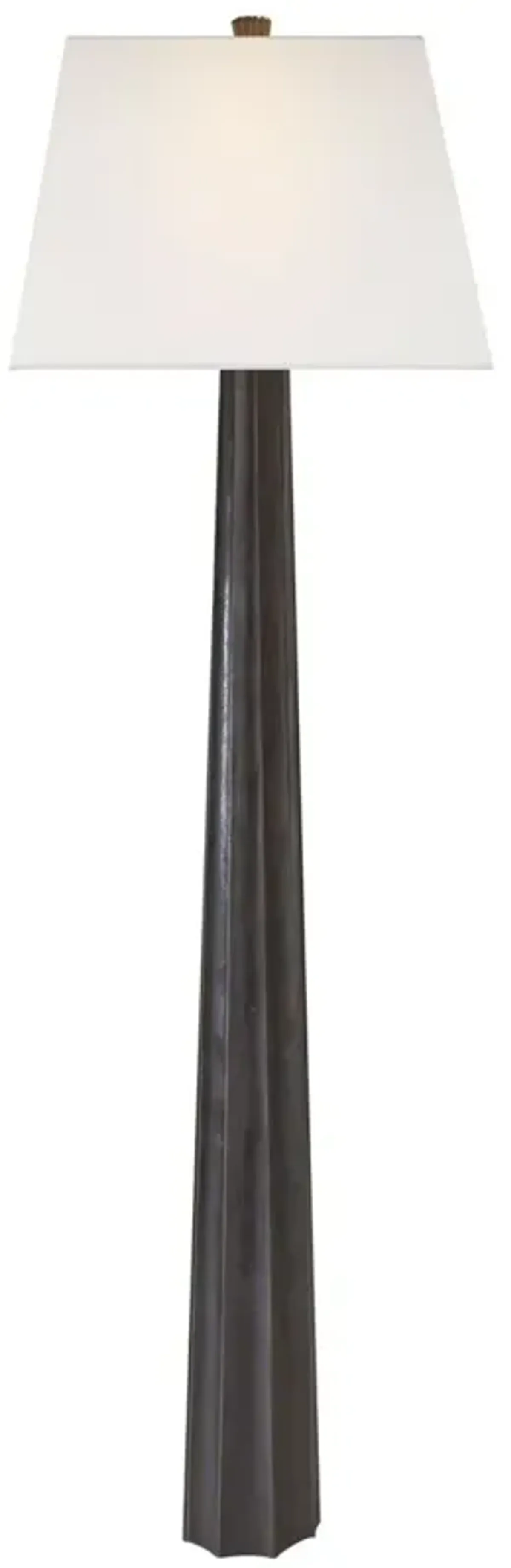 Visual Comfort - Fluted Spire Floor Lamp - Aged Iron