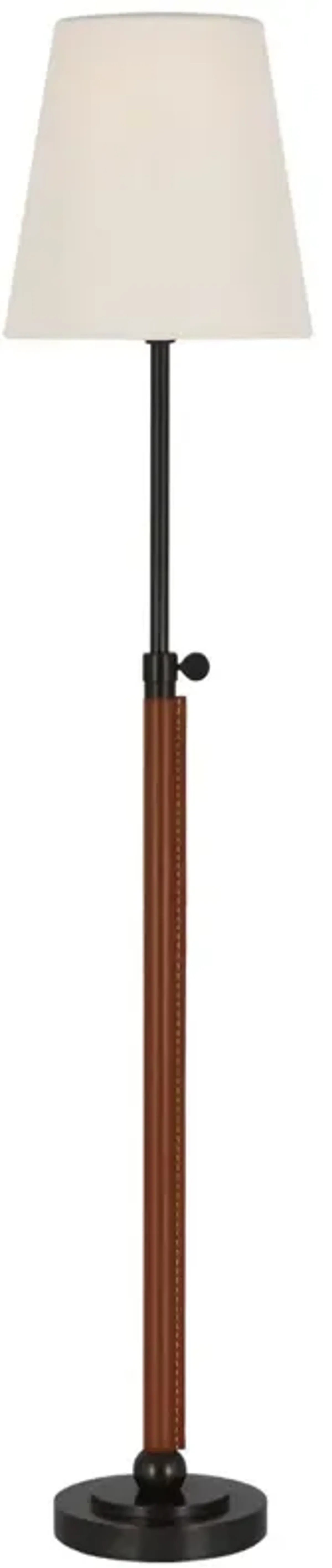 Visual Comfort - Bryant Leather Wrapped Table Lamp - Brown