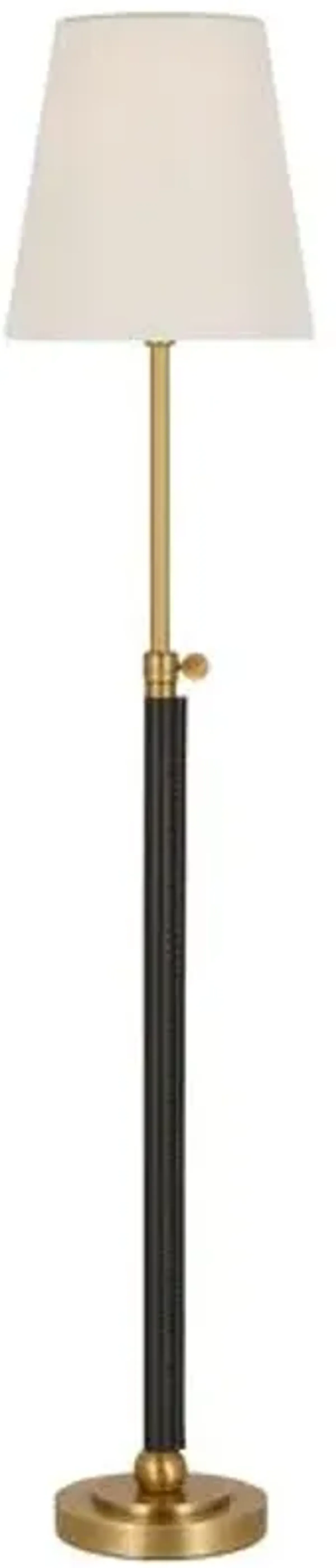 Visual Comfort - Bryant Leather Wrapped Table Lamp - Gold