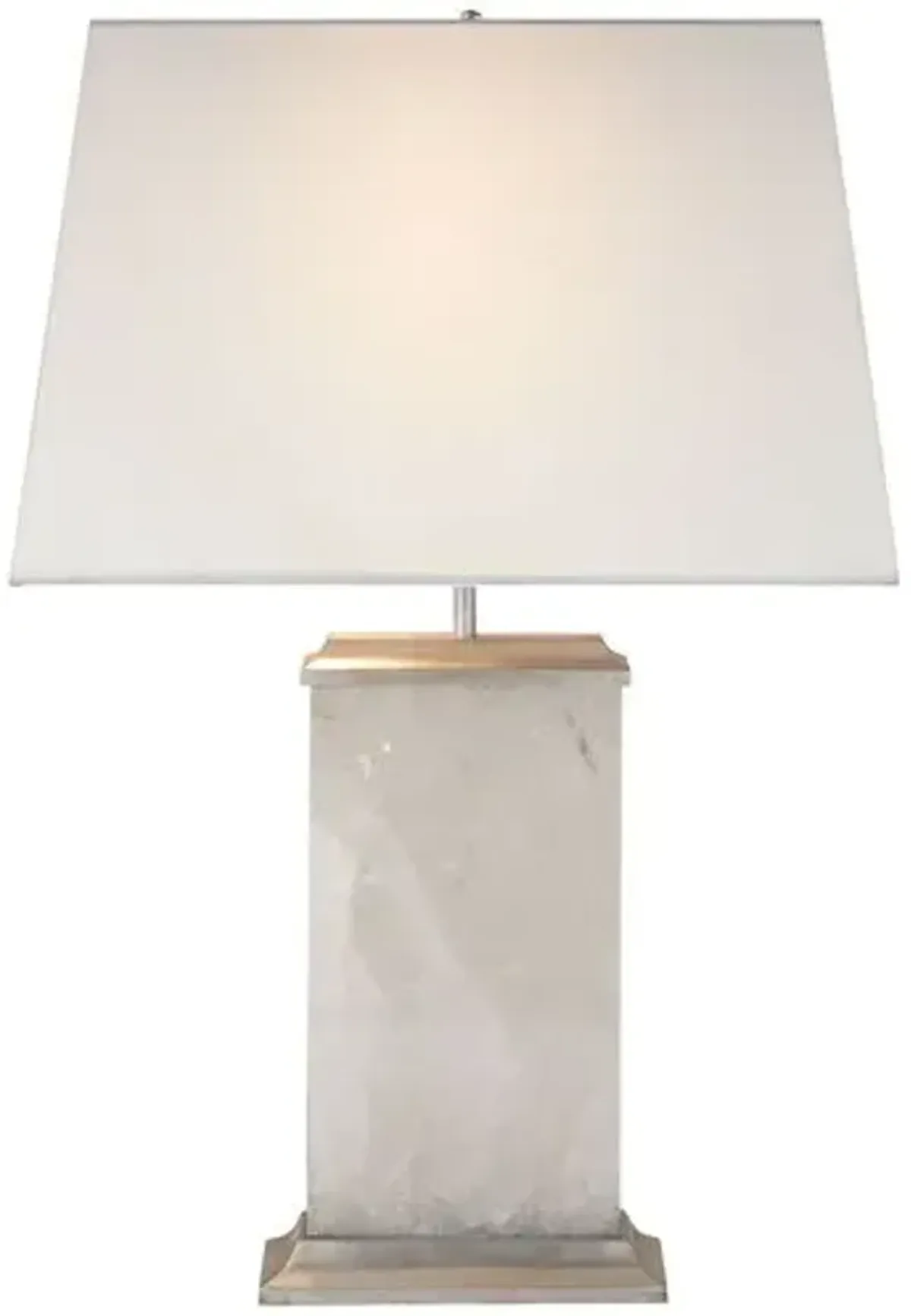 Visual Comfort - Crescent Table Lamp - Gray
