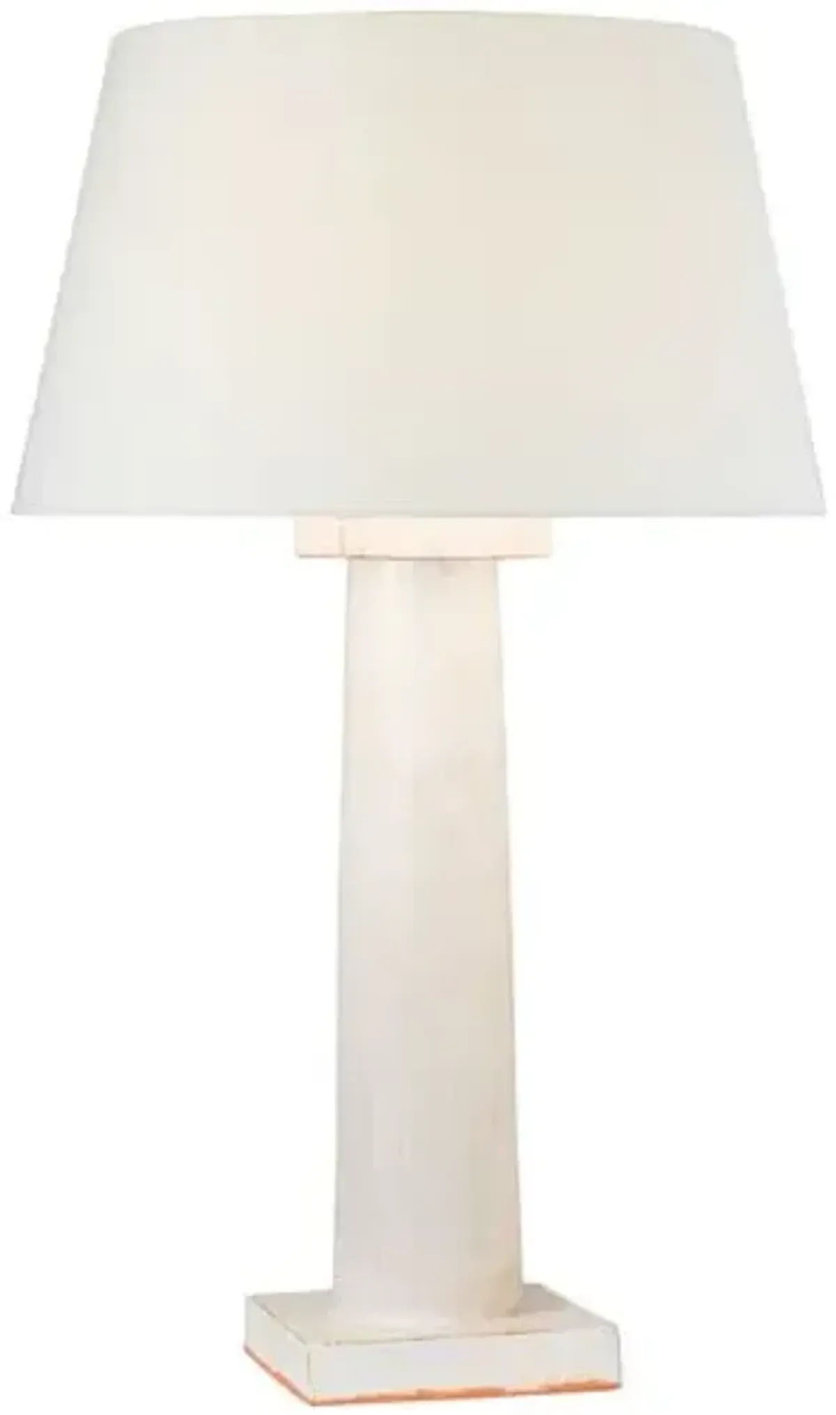 Visual Comfort - Colonne Large Balustrade Table Lamp - White
