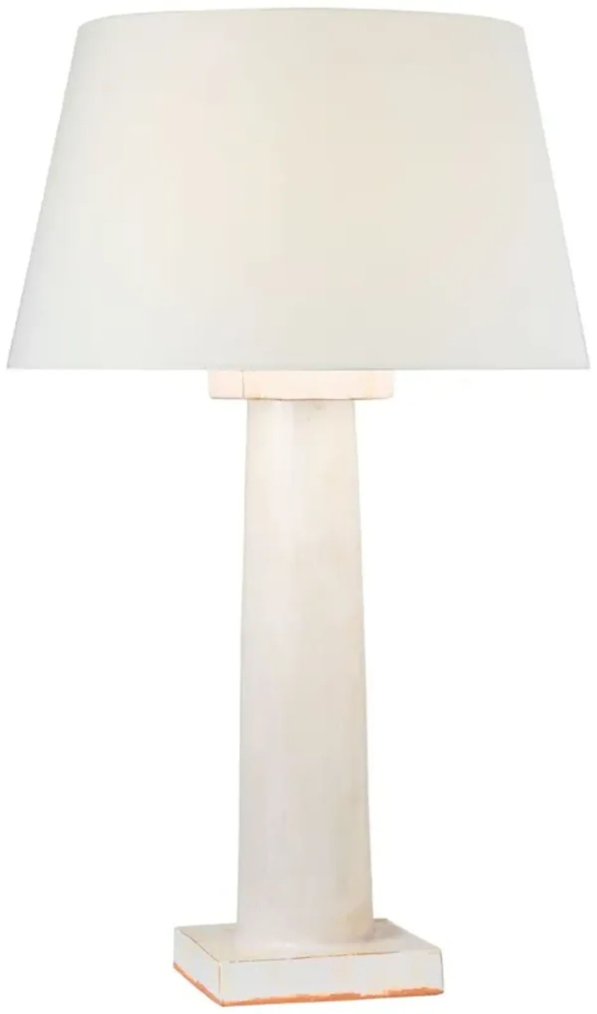 Visual Comfort - Colonne Large Balustrade Table Lamp - White