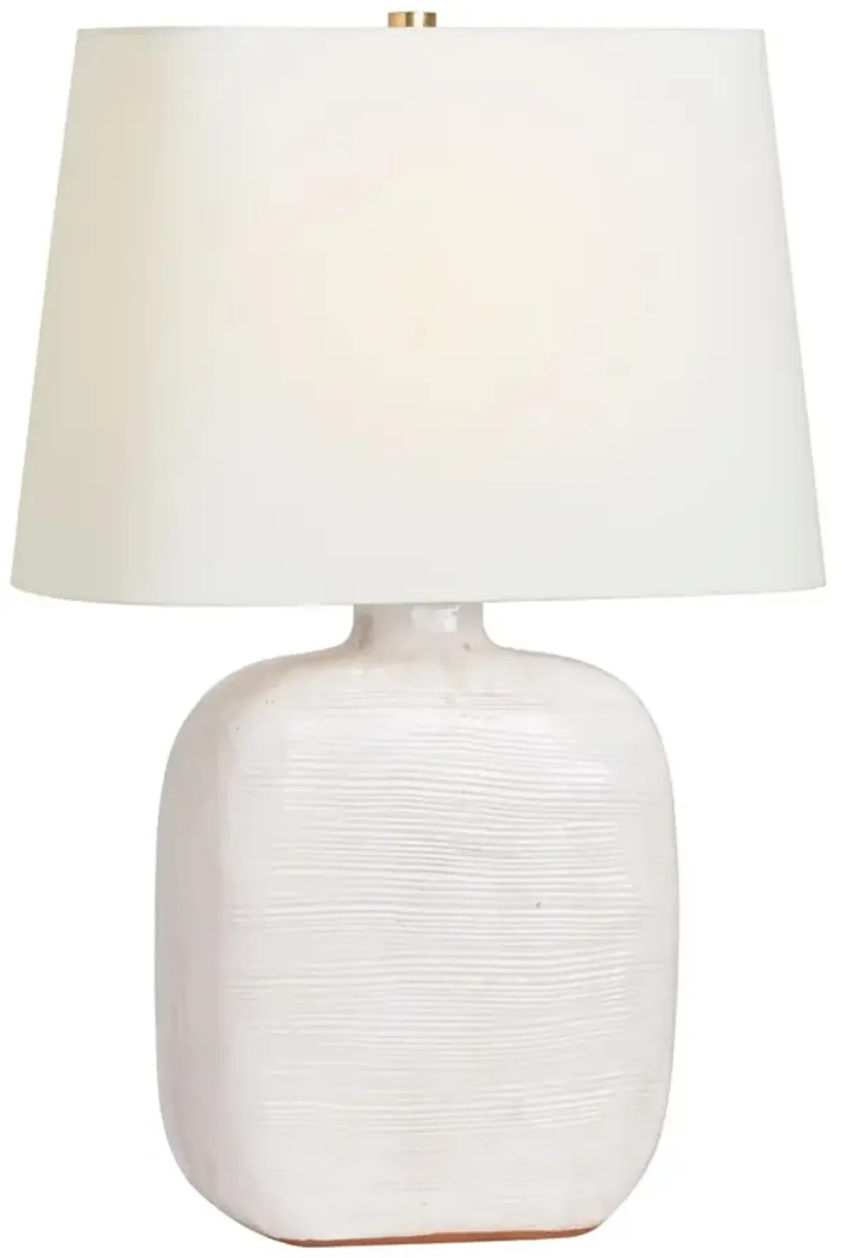 Visual Comfort - Pemba Medium Combed Table Lamp - White