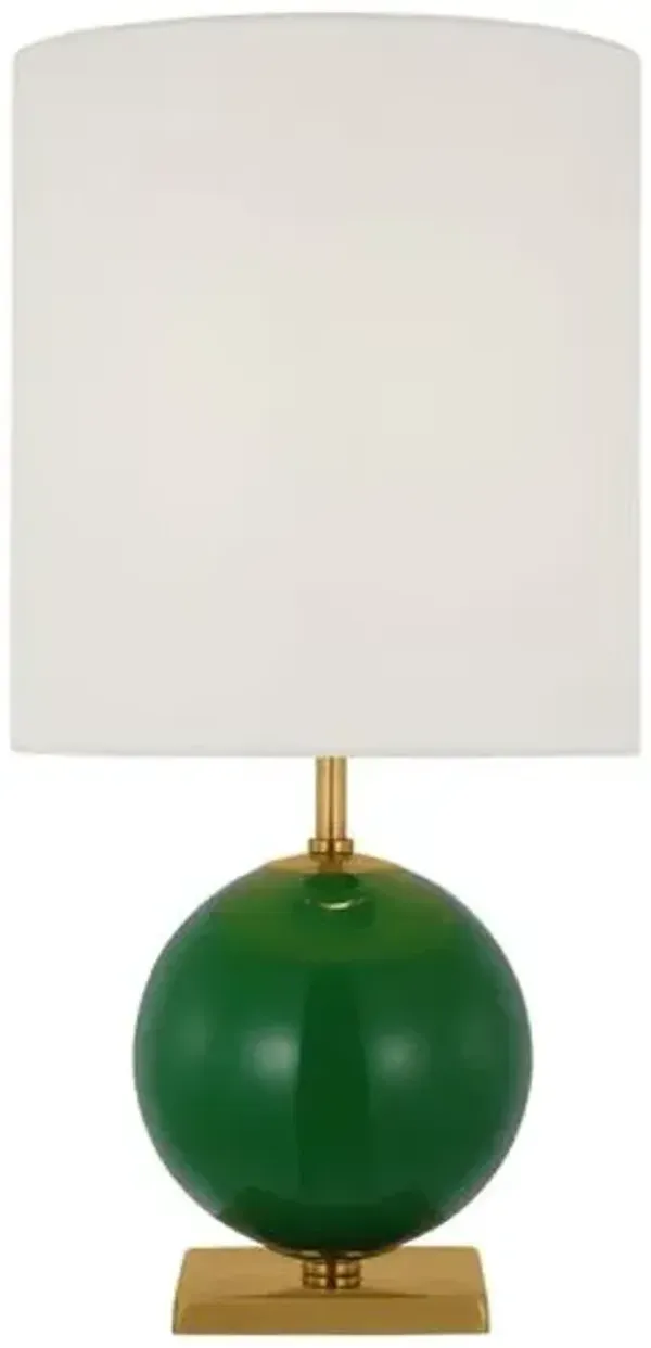 Visual Comfort - Elsie Small Table Lamp - Green