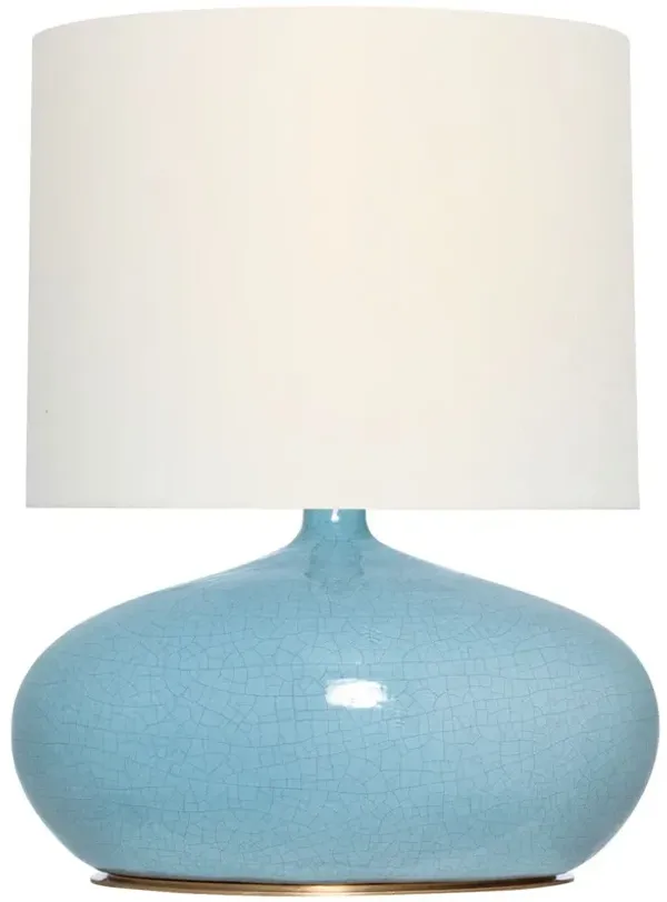 Visual Comfort - Olinda 24" Low Table Lamp - Blue
