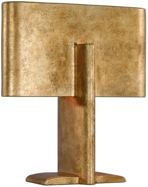 Visual Comfort - Lotura 17" Intersecting Table Lamp - Gold