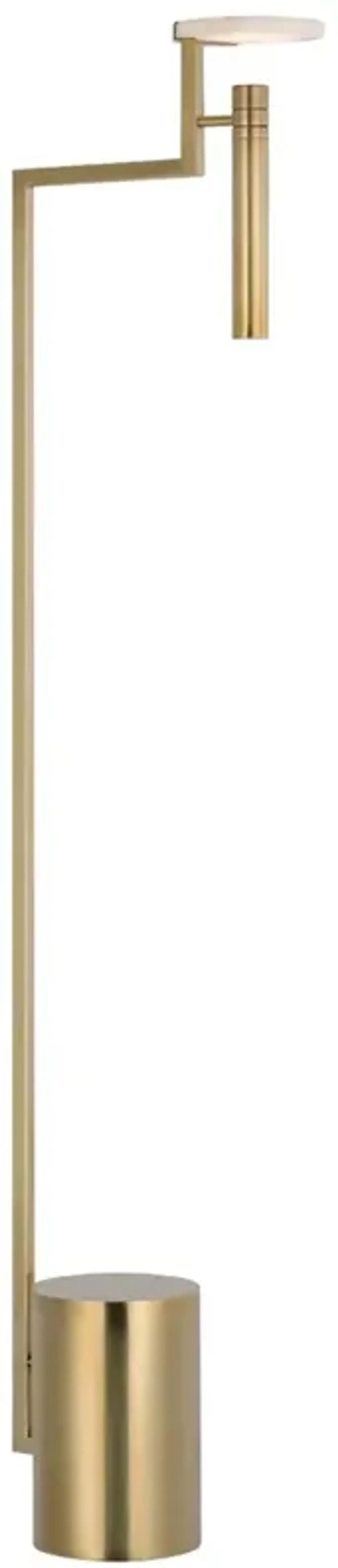 Visual Comfort - Melange 52" Floating Disc Floor Lamp