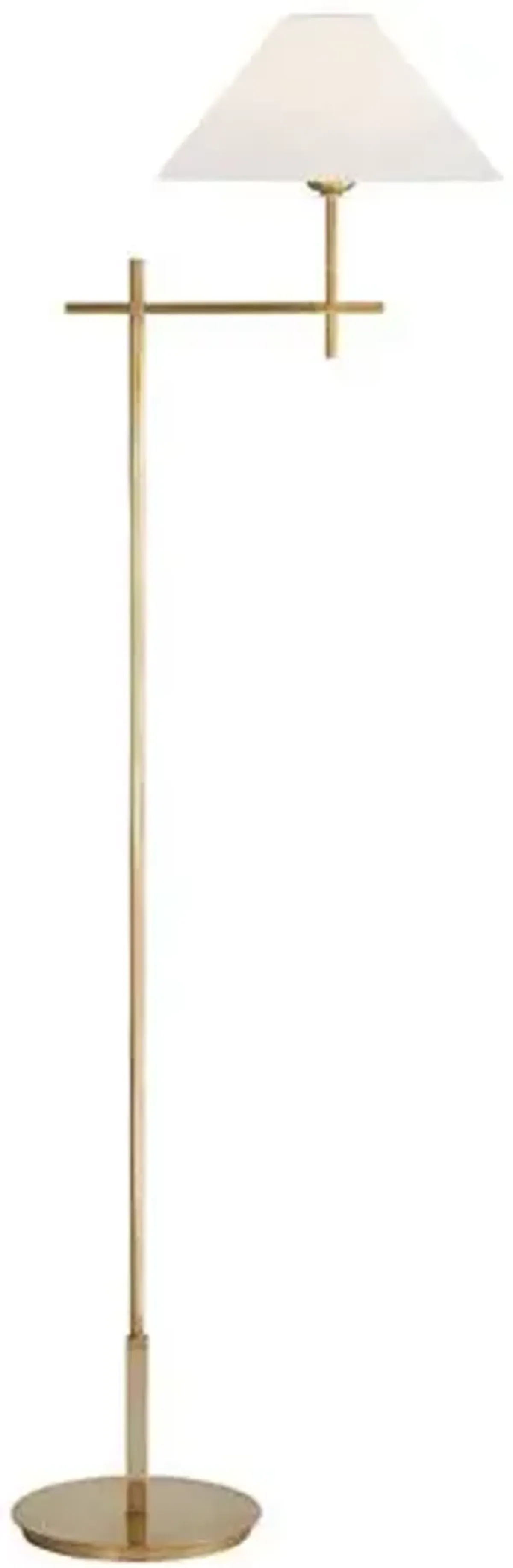 Visual Comfort - Hackney Cordless Bridge Arm Floor Lamp