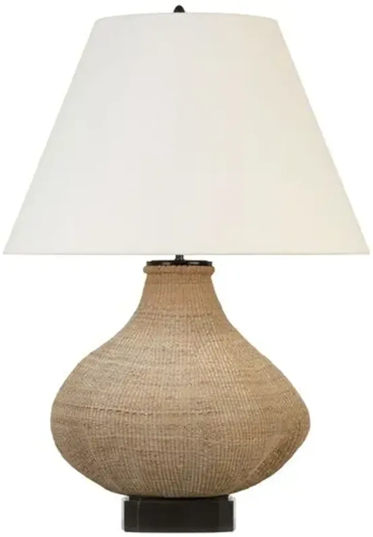 Visual Comfort - Tahiti 32" Seagrass Table Lamp - Brown