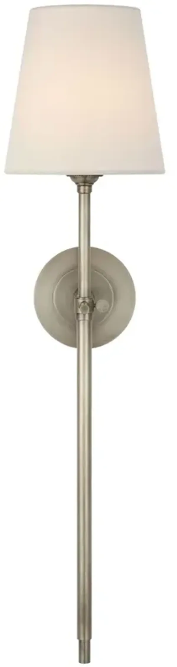 Visual Comfort - Bryant 27" Cordless Tail Sconce - Gray