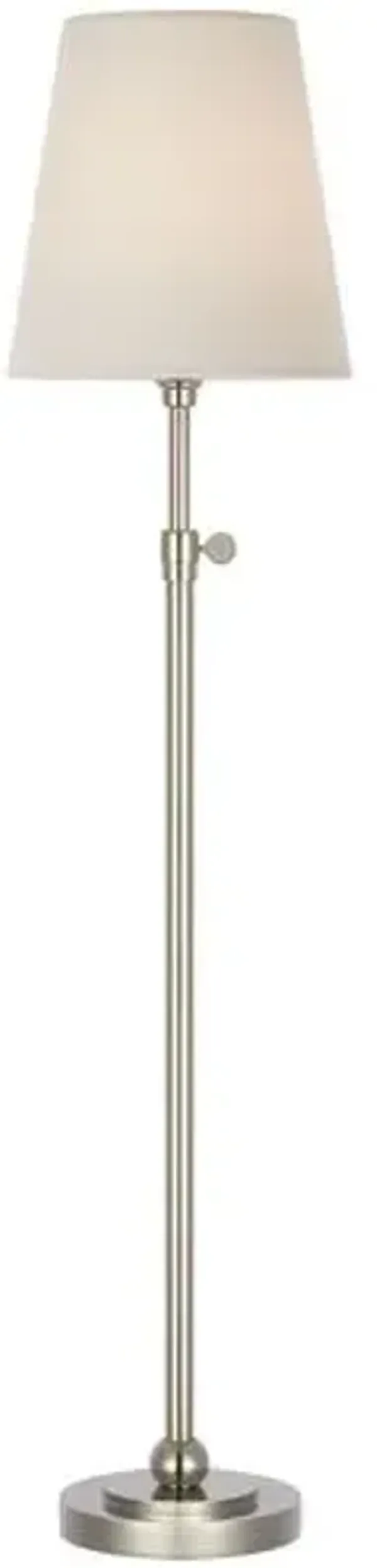 Visual Comfort - Bryant 27" Adjustable Cordless Table Lamp - Silver