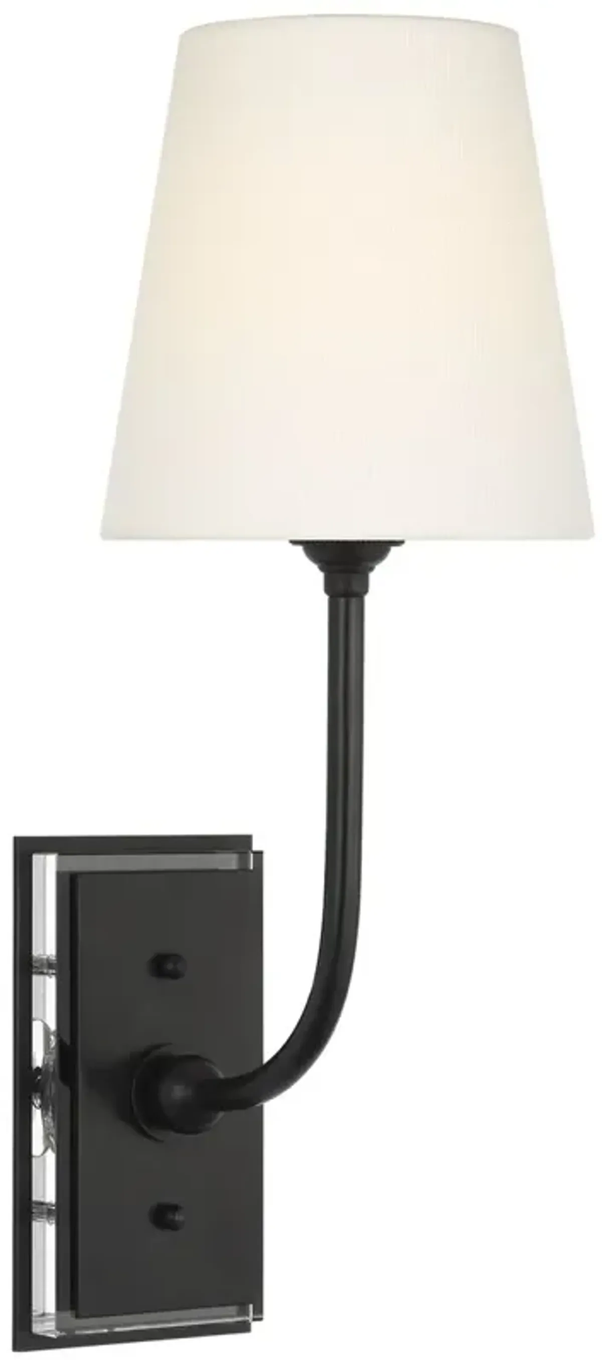 Visual Comfort - Hulton 17" Cordless Single Sconce - Black